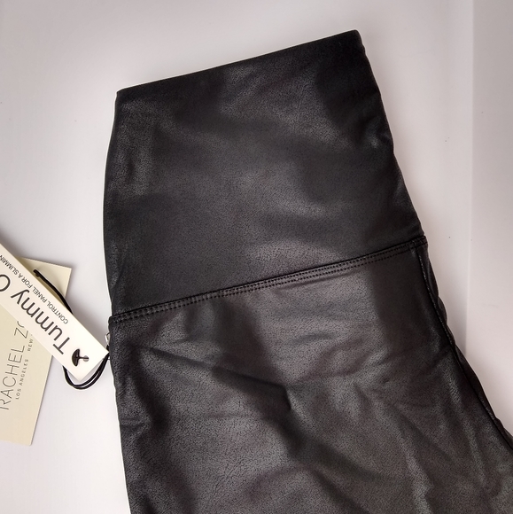NEW Rachel Zoe High Waist Faux Leather Leggings - Picture 4 of 6